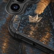 Chubby & Chubby Jr — Paper Boat Rescue Vertical Tough Phone Case — print detail