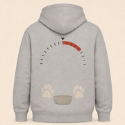 Breakfast Countdown — Ethel All-Over Print Hoodie — true back view