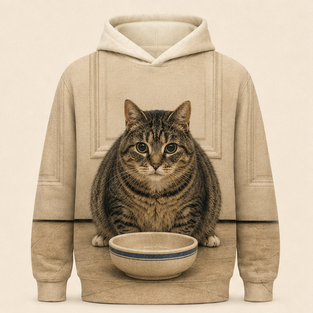 Pantry Gatekeeper — Ethel All-Over Print Hoodie — front view