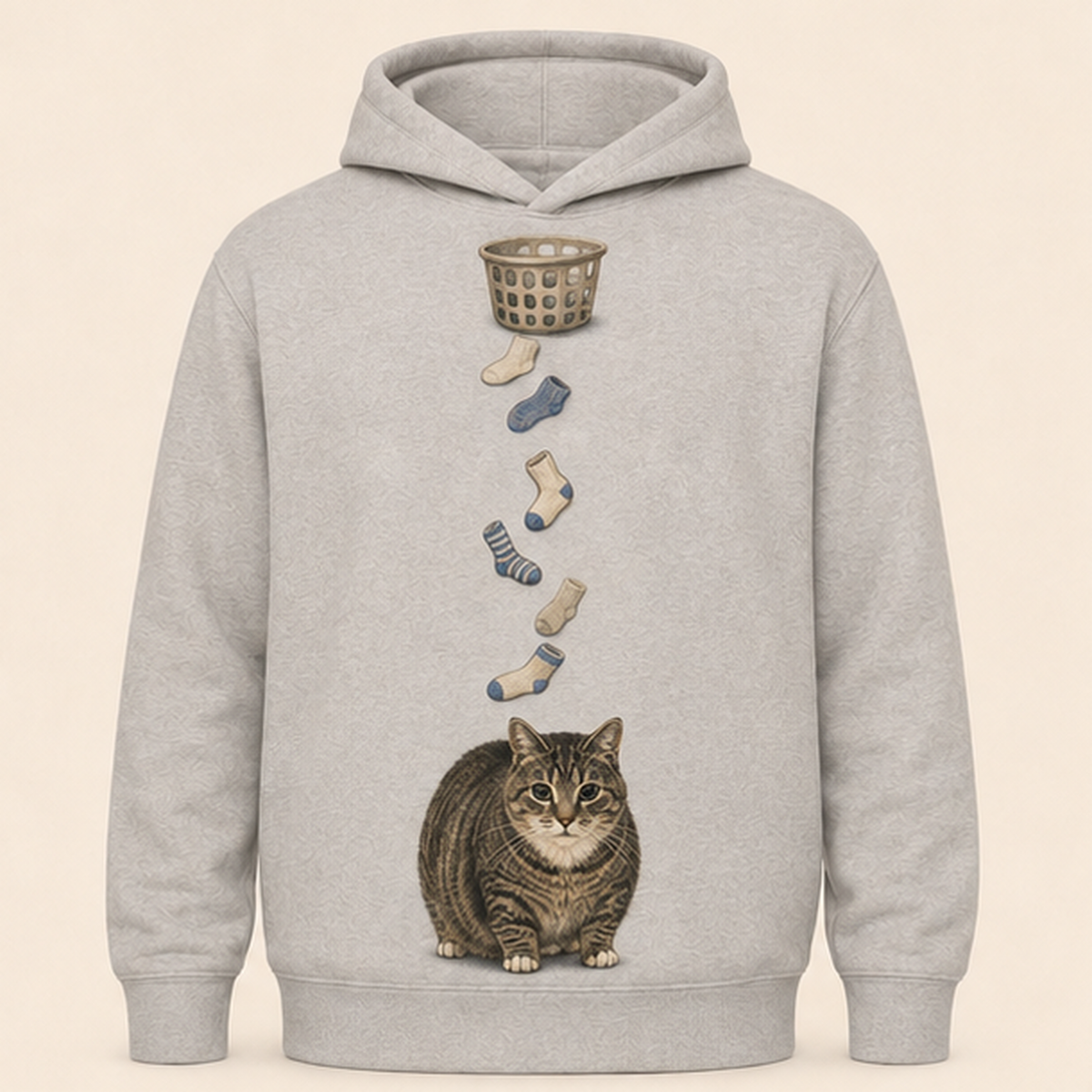 Evidence Trail — Ethel All-Over Print Hoodie — front view