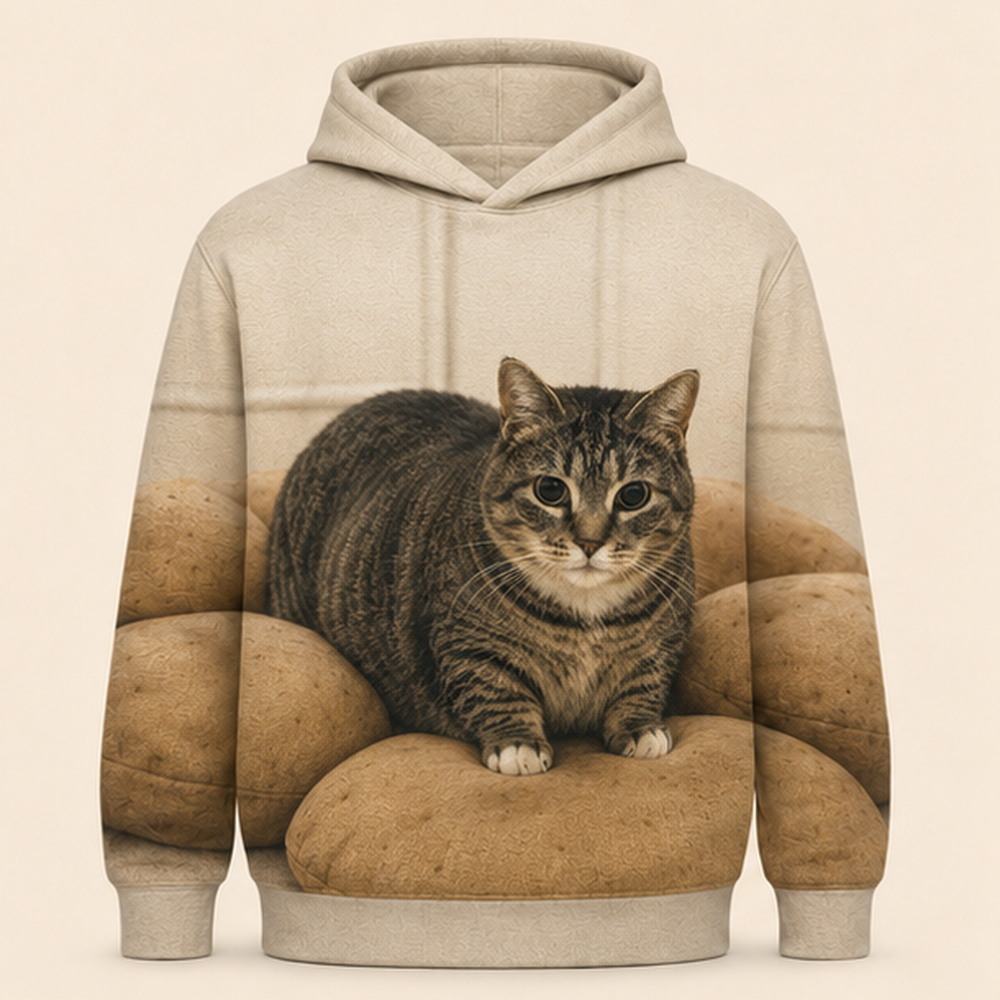 Potato Patch Reserve — Ethel All-Over Print Hoodie — front view