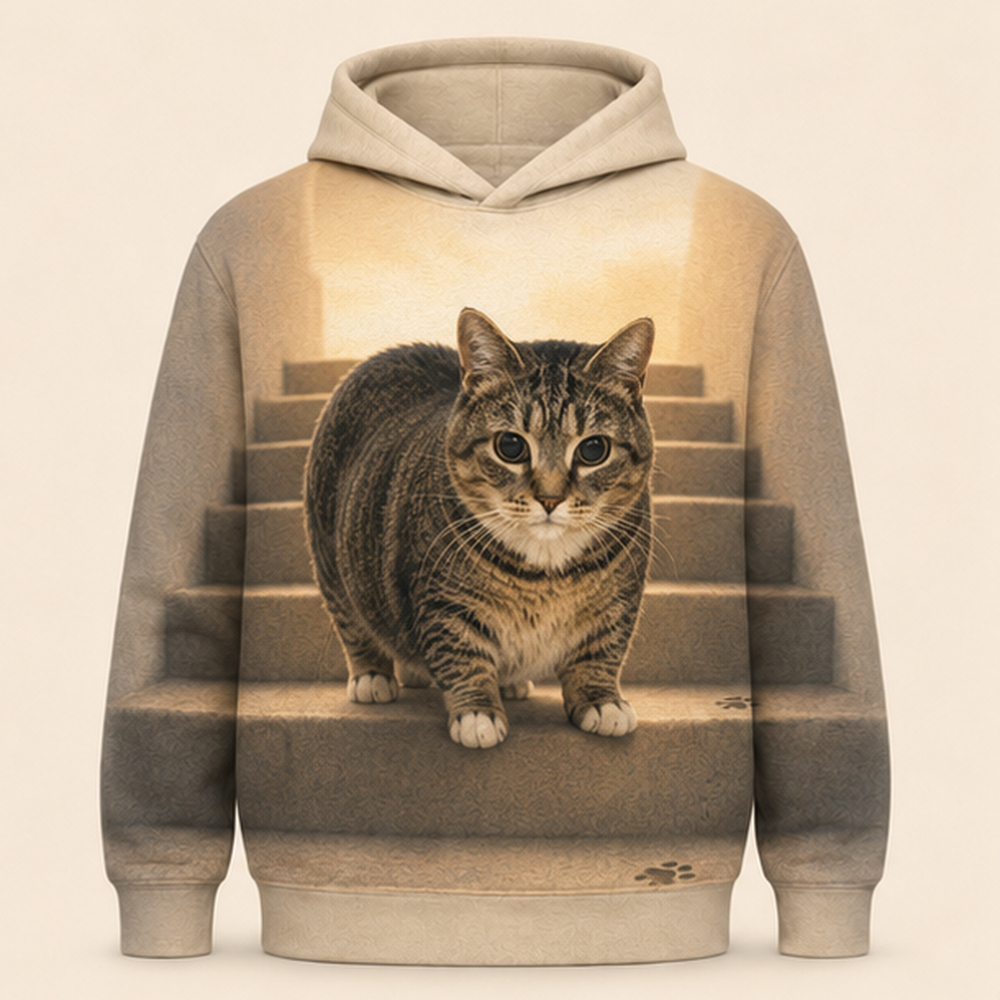Five-Step Champion — Ethel All-Over Print Hoodie — front view