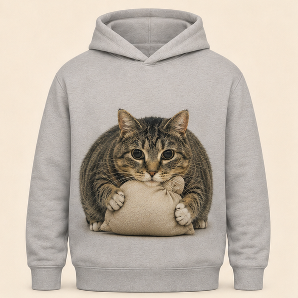 Catnip Bag Grapple — Ethel All-Over Print Hoodie — front view
