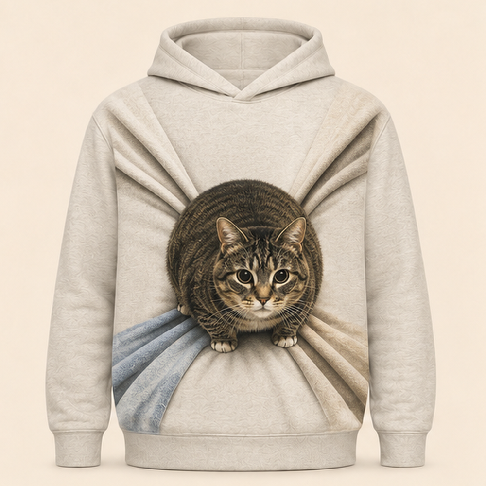 Grounded by Choice — Ethel All-Over Print Hoodie — front view