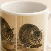 Four Steps to Breakfast — Ethel Ceramic Mug — print detail