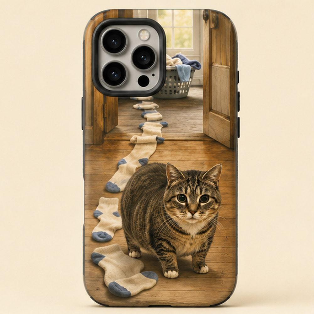 Evidence Trail — Ethel Tough Phone Case — front view