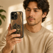 Rug Runway — Ethel Tough Phone Case — lifestyle view