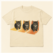 Following the Sun — Ethel All-Over Print T-Shirt — front view