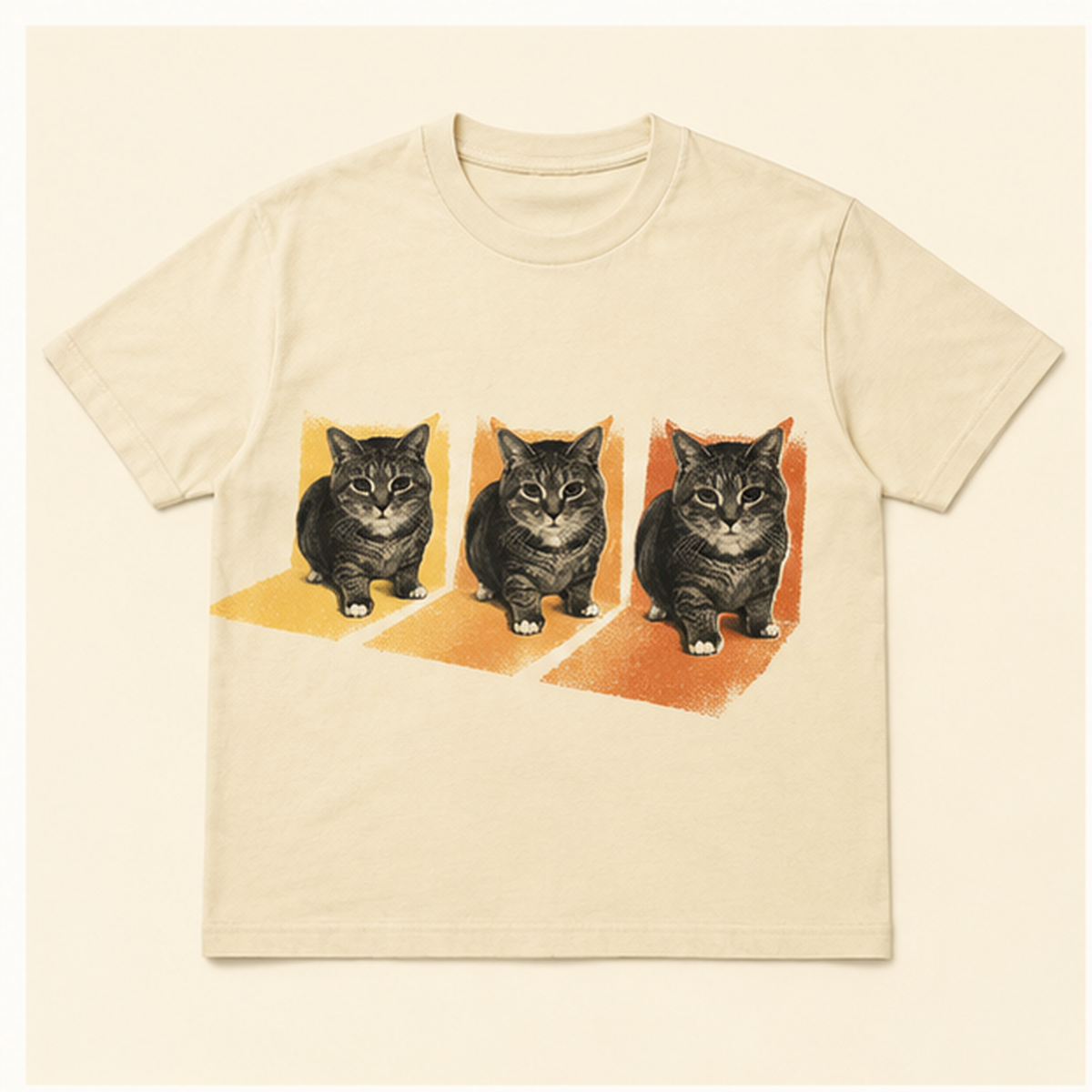 Following the Sun — Ethel All-Over Print T-Shirt — front view