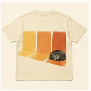 Following the Sun — Ethel All-Over Print T-Shirt — true back or opposite-side view