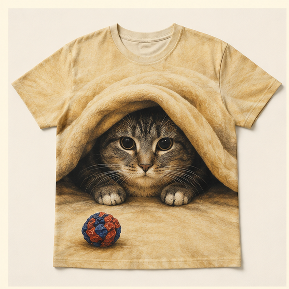 Blanket Fort — Ethel All-Over Print T-Shirt — front view