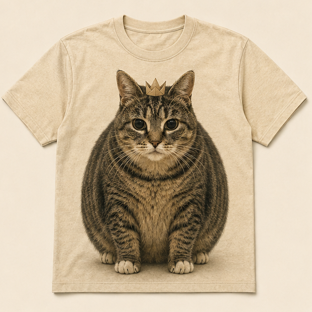 Paper Crown Close Portrait — Ethel All-Over Print T-Shirt — front view