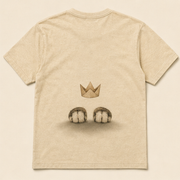 Paper Crown Close Portrait — Ethel All-Over Print T-Shirt — true back view