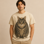 Paper Crown Close Portrait — Ethel All-Over Print T-Shirt — lifestyle view