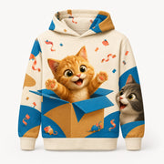 Special Delivery Pullover Hoodie single front view — The Fluffy Fam