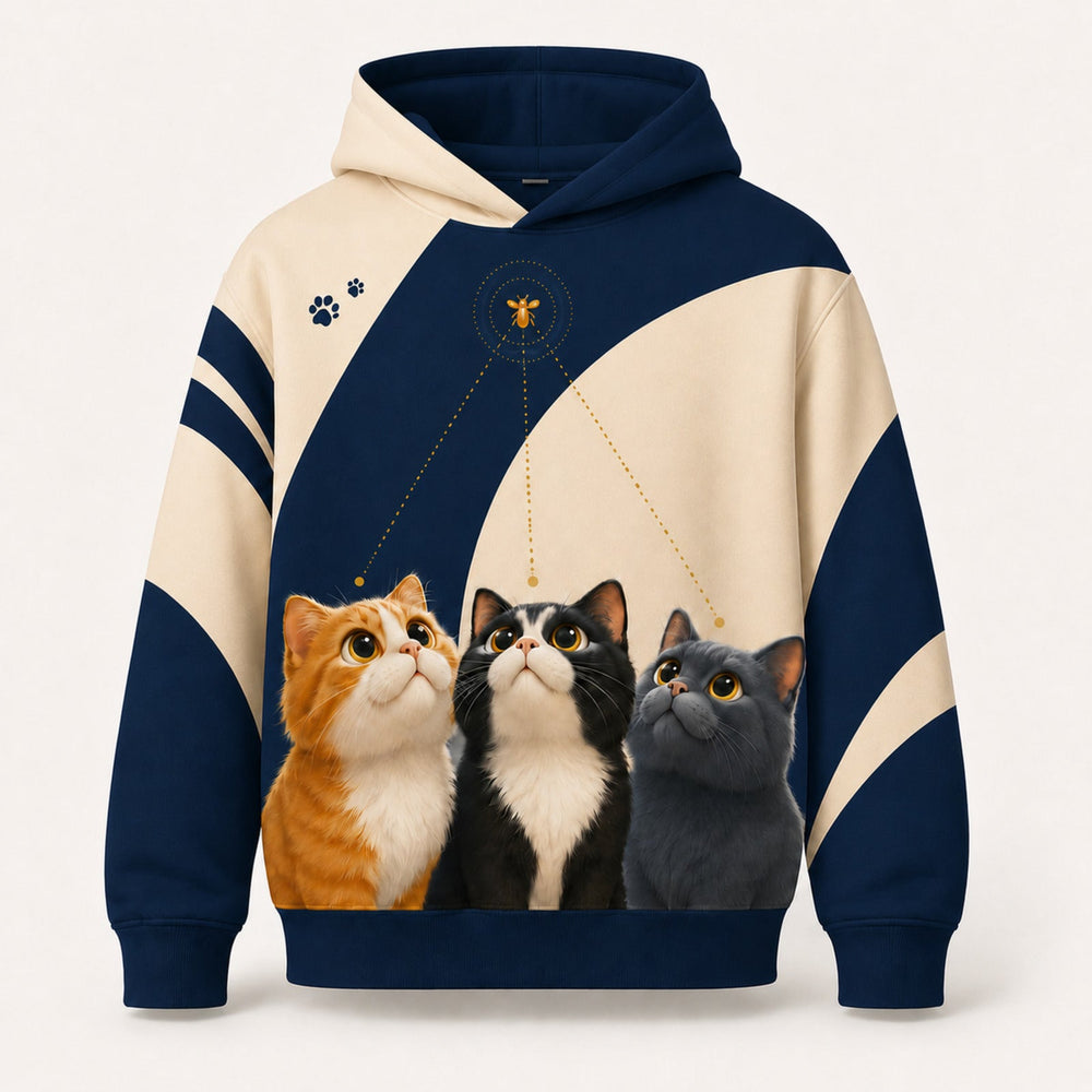 Ceiling Bug Committee Pullover Hoodie single front view — The Fluffy Fam