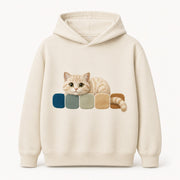 Loaf Loading Pullover Hoodie single front view — The Fluffy Fam