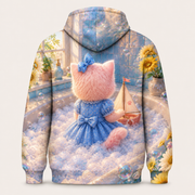 Bubble Bath Sail — All-Over Print Hoodie — inferred back view from approved front artwork — The Fluffy Fam