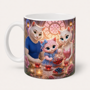 Representative visualization of the inferred reverse three-quarter view of Candlelit Tea Pour ceramic mug
