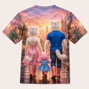 Crosswalk Puddle Tiptoe — representative standalone rear view — The Fluffy Fam
