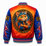 Ember Alley bomber jacket back view