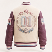 Episode 01 Varsity Jacket back view