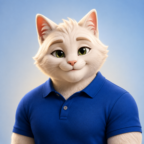 Cat Dad from The Fluffy Fam