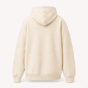 Glass-Face Magnifier Pullover Hoodie — inferred back view — The Fluffy Fam