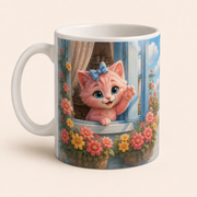 Representative visualization of the inferred reverse three-quarter view of Good Morning From the Windowsill ceramic mug