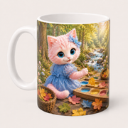 Representative visualization of the inferred reverse view of Leaf-Color Discovery ceramic mug
