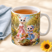 Representative visualization of Picnic Cart Corner Drift ceramic mug rim, glaze and beverage use detail
