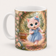 Representative visualization of Picnic-Hamper Finish Line ceramic mug from an inferred reverse three-quarter view