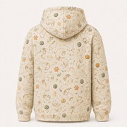 Receipt Nest Pullover Hoodie — inferred back view — The Fluffy Fam