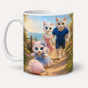 Representative visualization of the inferred reverse three-quarter view of Shoreline Parasol Roll ceramic mug