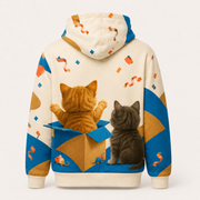 Special Delivery Pullover Hoodie — inferred back view — The Fluffy Fam