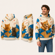 Special Delivery inferred back, three-quarter side and adult model views — The Fluffy Fam
