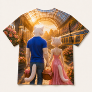 Back view — Station Canopy Reunion — All-Over Print T-Shirt