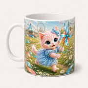 Representative visualization of the inferred reverse three-quarter view of Summer Pinwheel Fair ceramic mug