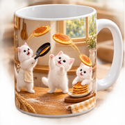 Pancake Air Relay — Ceramic Mug — print detail