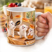 Pancake Air Relay — Ceramic Mug — adult lifestyle view