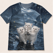 Umbrella Uplift — AOP T-Shirt — front view