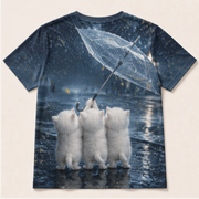 Umbrella Uplift — AOP T-Shirt — true back or opposite-side view