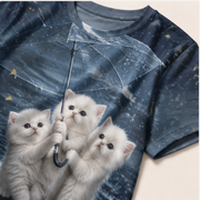 Umbrella Uplift — AOP T-Shirt — print detail