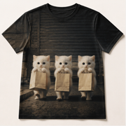Shutter-Time Exit — AOP T-Shirt — front view