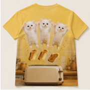 Toast Launch — AOP T-Shirt — true back or opposite-side view