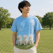 Lost Shuttle Watch — AOP T-Shirt — adult lifestyle view