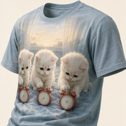 Three Alarm Shutdown — AOP T-Shirt — print detail