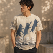 The Shadows Took the Lead — AOP T-Shirt — adult lifestyle view