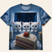 Inside the Midnight Fridge — AOP T-Shirt — front view