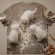 Flour Halo Freeze — AOP T-Shirt — true back or opposite-side view